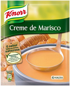 Sopa "Knorr" - Creme de marisco