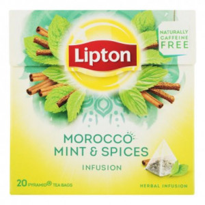 Chã Lipton Herbal Infusion Morocco Min - 20uni