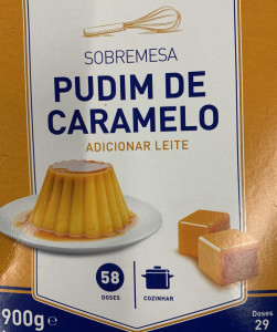 Pudim de CARAMELO - PROFISSIONAL - 58 units - 900gr