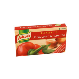 Caldos Alho, Louro e Pimentão "Knorr" - 8uni