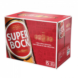 Bière Super Bock - Pack 15 x 33cl