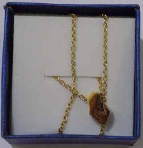 Colar Dourado com Centro Dourada - FREE SHIPPING