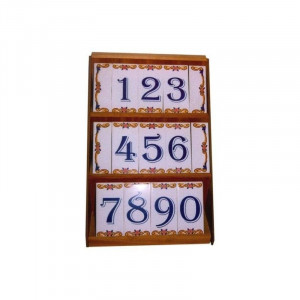 Azulejos de letras / numeros