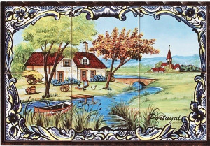 Painel de Azulejos - 60cm x 45cm