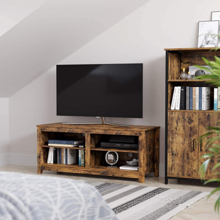 COTVI2 - Comoda TV 110x40x50 cm, living, dormitor, stil industrial - Maro