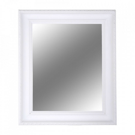OGA602 - Oglinda 54x 64 cm, pentru perete, ornamentala dormitor, living - Alba