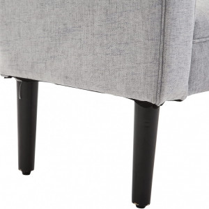BAN241 - Bancuta 132 cm, divan, Canapea, fotoliu, sofa, bancheta, banca living, dormitor, hol, lada depozitare - Gri