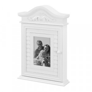 DAC1 - Dulapior chei hol - Lemn cu ornamente - Shabby Chic
