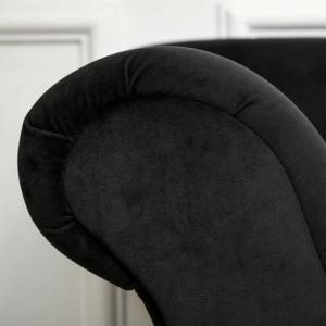 DIVN201 - Divan, Canapea, sofa, bancheta living - Neagra