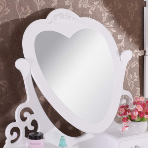 SEA118 - Set Masa alba toaleta cosmetica machiaj oglinda masuta