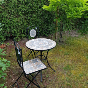 SEGM214 - Set Masa si scaune pliante Mozaic gradina, terasa, balcon