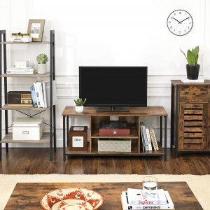 COMI201 - Comoda 70 cm pentru hol, living, dormitor, stil industrial - Maro