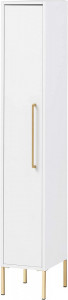 IASMIN4 - Dulapior inalt alb, 30 x 25 x 154 cm, dulap cu o usa - Mobilier Baie IASMIN