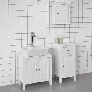 IRIS4 - Dulapior suspendat alb - Mobilier Baie Iris