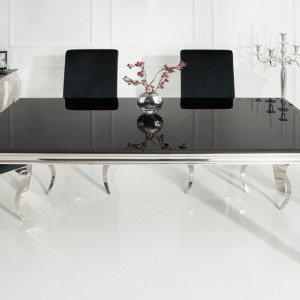 MAG202 - Masa 200 cm pentru living, dining - Argintiu sau Negru
