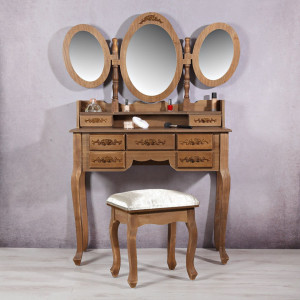 SEM4 - Set Masa maro toaleta cosmetica machiaj oglinda masuta vanity