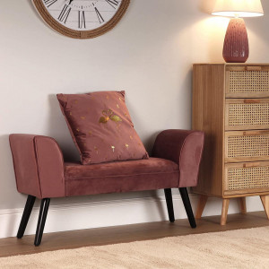 BAN5 - Bancuta, 100 cm, Divan, Canapea, fotoliu, sofa, bancheta, bancuta, banca living, dormitor, hol - Teracota