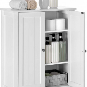LOTUS3 - Dulap alb, 60 cm, comoda pentru prosoape - Mobilier Baie Lotus