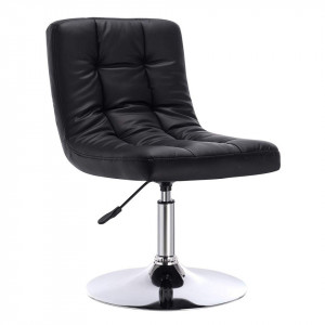 SCA208 - Scaun tapitat diverse culori pentru masa toaleta, birou, bar, imitatie de piele, inaltime reglabila
