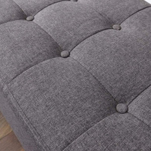 BAG105 - Divan, Canapea, fotoliu, sofa, bancheta, bancuta cu lada, banca living, dormitor, hol - Gri