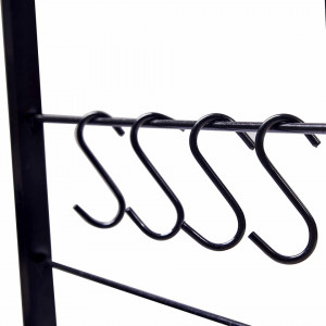 RAI220 - Rafturi birou 60 cm, stil industrial - Maro
