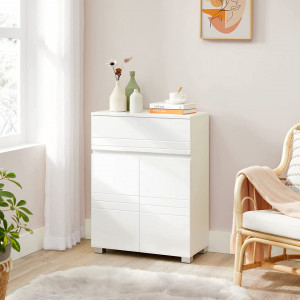 ROSE3 - Comoda, dulapior baie alb, 60 cm - Mobilier Baie ROSE