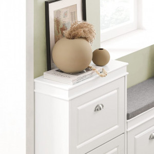 PANA7 - Pantofar 54 cm, pantofare, depozitare pantofi, mobilier hol - Alb