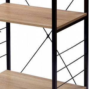 RAI220 - Rafturi birou 60 cm, stil industrial - Maro