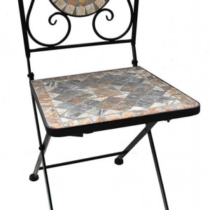 SEGM214 - Set Masa si scaune pliante Mozaic gradina, terasa, balcon