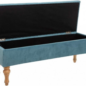 BAAL1 - Bancuta 102 cm, bancheta, banca living, dormitor, hol - Albastru