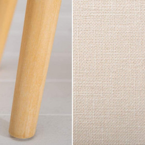 BAC203 - Divan, Canapea, fotoliu, sofa, bancheta, bancuta, banca living, dormitor, hol - Crem