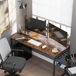 BII17 - Masa de Birou 140x60x75 cm, office industrial - Maro