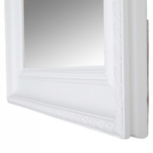 OGA602 - Oglinda 54x 64 cm, pentru perete, ornamentala dormitor, living - Alba