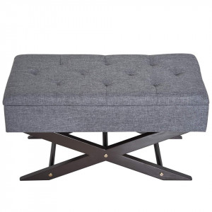 BAG101 -Bancuta, Canapea, fotoliu, sofa, bancheta, banca living, dormitor, hol, lada, ladita depozitare - Gri
