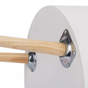 NOA217 - Set 2x Noptiere cu 2 sertare - Alb