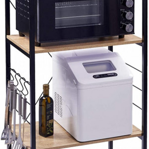RAI220 - Rafturi birou 60 cm, stil industrial - Maro