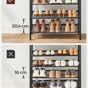 RAI46 - Rafturi 75 cm, pentru birou, living, hol, stil industrial - Maro