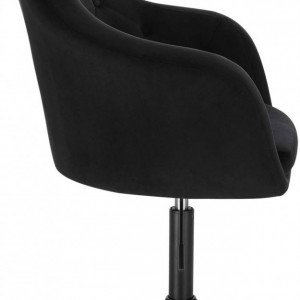 SCN205 - Scaun tapitat Nergru catifelat pentru masa toaleta, birou, bar, lounge, inaltime reglabila