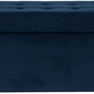 BAAL3 - Bancuta 90 cm, bancheta cu lada, banca living, dormitor, hol - Albastru