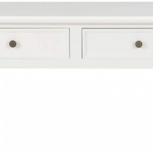 MAA32 - Masa, masuta de cafea 100 cm, cu 2 sertare, pentru living - Alb