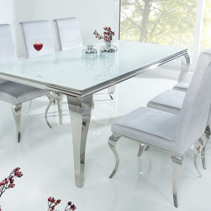 MAG202 - Masa 200 cm pentru living, dining - Argintiu sau Negru