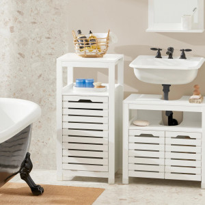 INA3 - Cos de rufe alb - Mobilier Baie INA