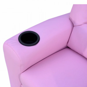 SCRC203 - Mini fotoliu, 62 cm, scaun, scaunel, divan Copii - Roz
