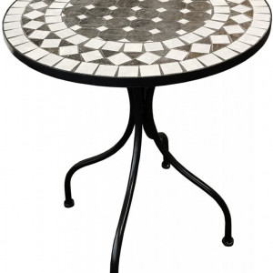 SEGG202 - Set Masa si scaune pliante Mozaic gradina, terasa, balcon - Gri