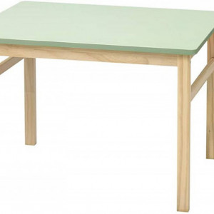 SEVC201 - Set masuta si 2 scaune - Verde-Maro