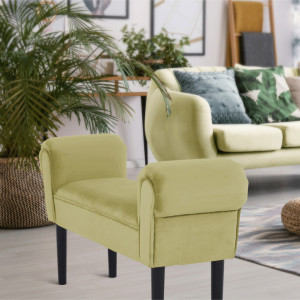 BAN603 - Bancuta 100 cm, bancheta, banca living, dormitor, hol - Verde