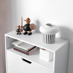 PANA1 - Pantofar 60 cm, pantofare, depozitare pantofi, mobilier hol - Alb
