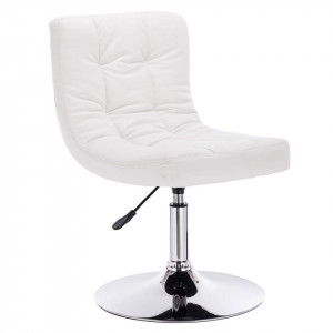 SCA208 - Scaun tapitat diverse culori pentru masa toaleta, birou, bar, imitatie de piele, inaltime reglabila