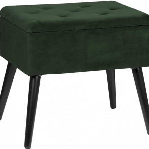SCN201 - Scaun masuta toaleta machiaj cosmetica, fotoliu, scaunel, divan cu lada - tapiterie catifea - Verde, Gri inchis, Gri deschis, Roz, Mint