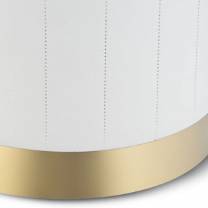 SEA75 - Set Masa toaleta, 100 cm, cosmetica, masa machiaj cu oglinda si scaun, masuta vanity - Alb-Auriu